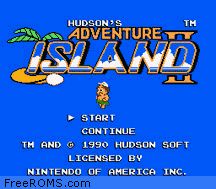 Adventure Island II Screen Shot 1